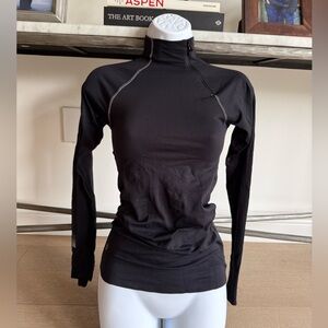 Athleta long sleeve top. Zips at neck.. great for layering or alone